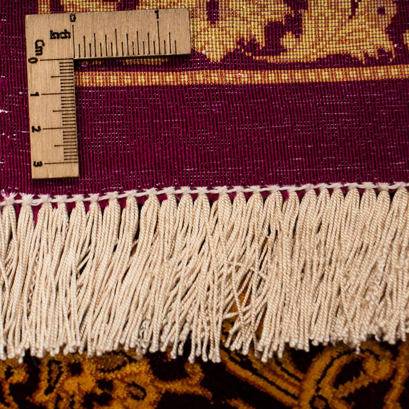 Silk Carpet - Ghom Silk - Premium - 216 x 132 cm - mörkblå