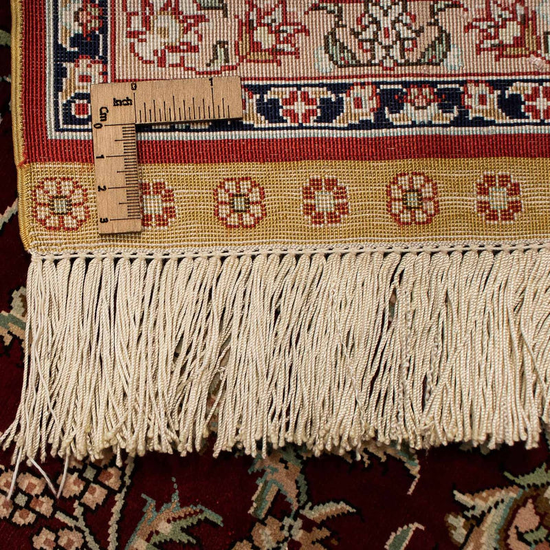 Silk Carpet - Ghom Silk - Premium - 216 x 132 cm - mörkblå