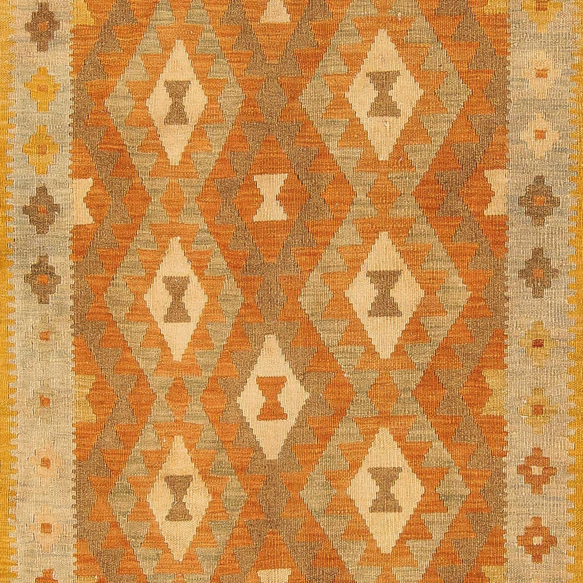 Kelim Carpet - Splash - 294 x 200 cm - flerfärgad