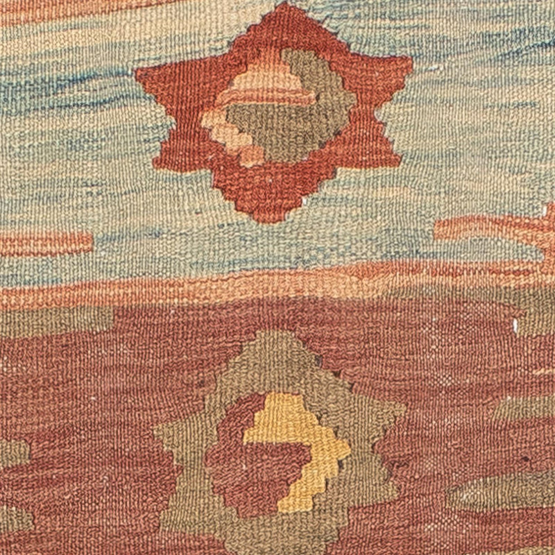 Kelim Carpet - orientalisk matta - 190 x 146 cm - flerfärgad