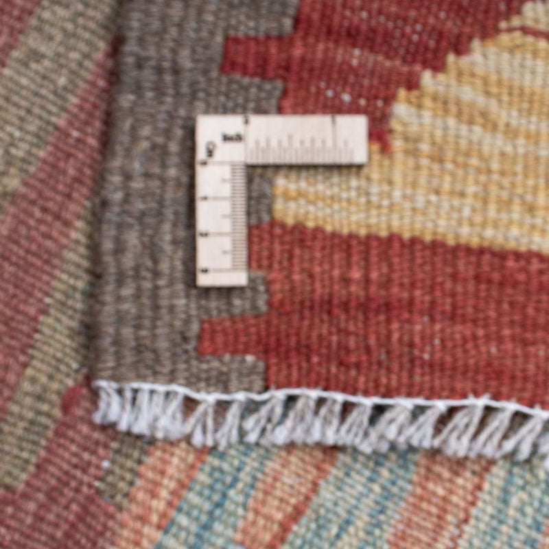 Kelim Carpet - orientalisk matta - 190 x 146 cm - flerfärgad