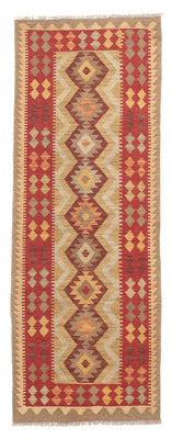 Runner Kelim Carpet - Splash - 194 x 69 cm - flerfärgad