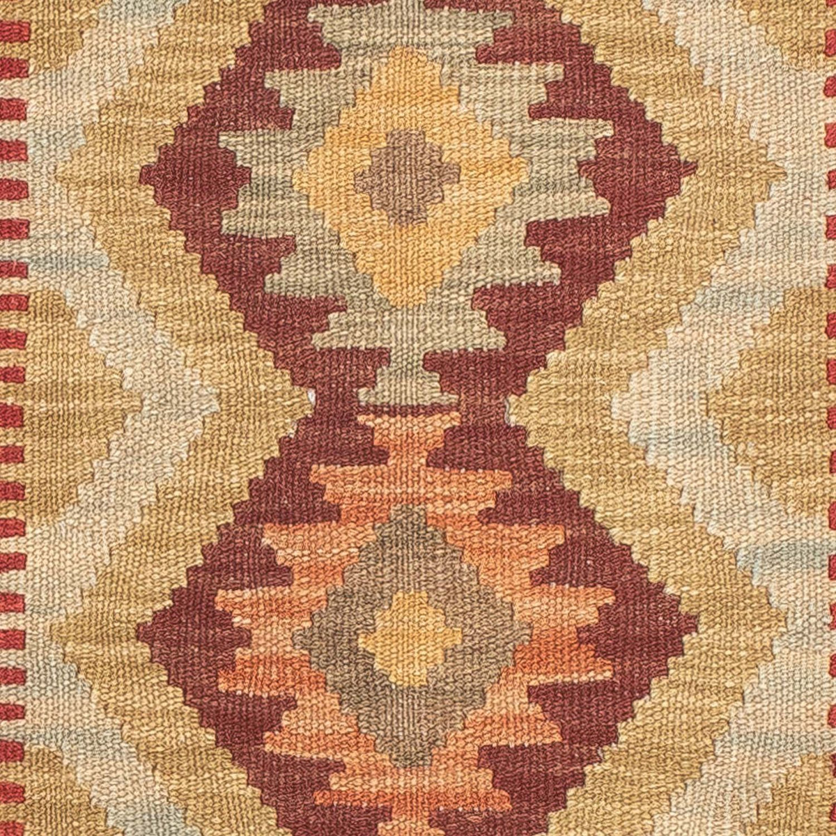 Runner Kelim Carpet - Splash - 194 x 69 cm - flerfärgad