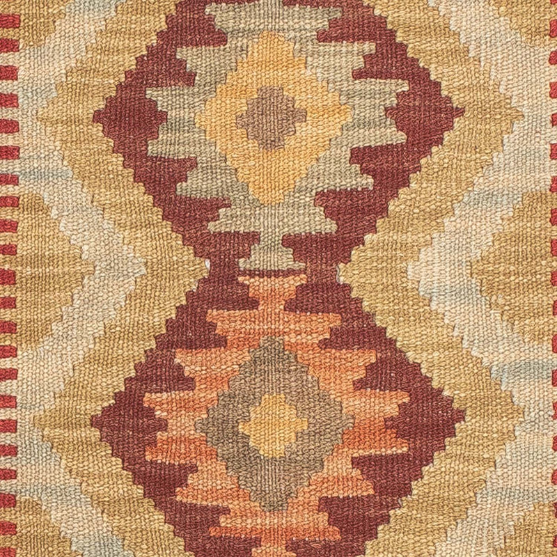 Runner Kelim Carpet - Splash - 194 x 69 cm - flerfärgad