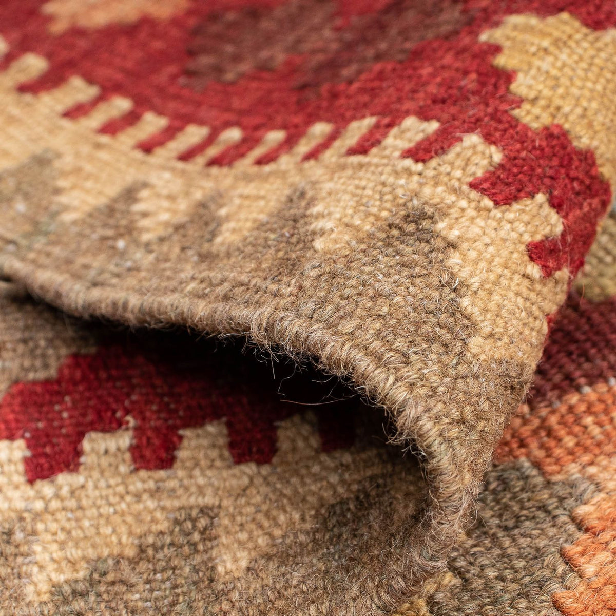 Runner Kelim Carpet - Splash - 194 x 69 cm - flerfärgad