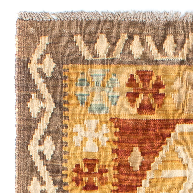 Runner Kelim Carpet - orientalisk matta - 203 x 70 cm - beige