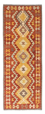 Runner Kelim Carpet - orientalisk matta - 205 x 78 cm - rost