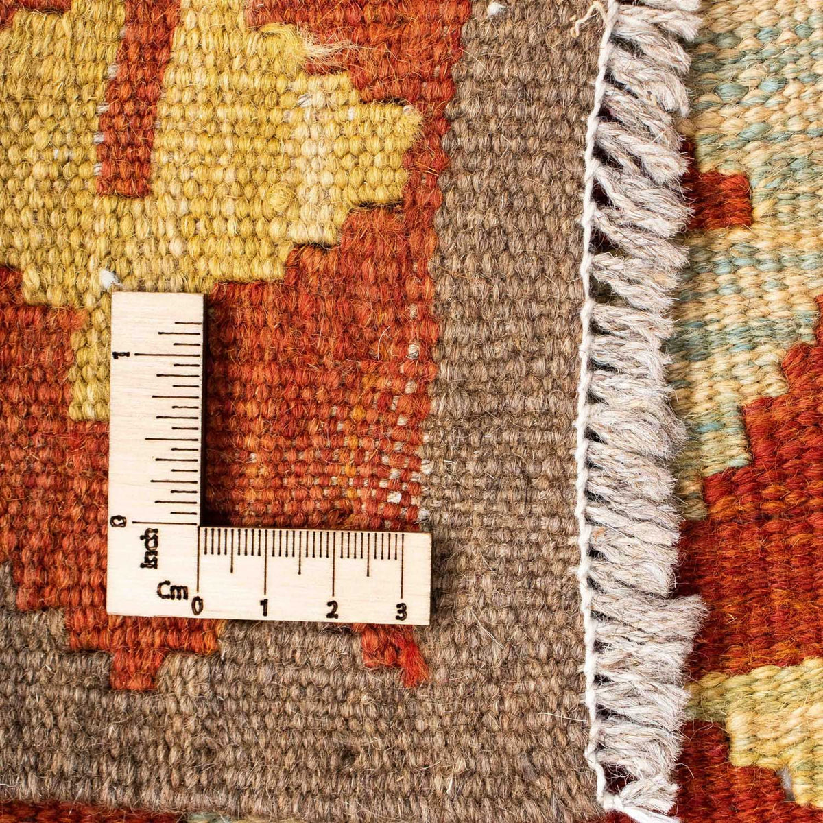 Runner Kelim Carpet - orientalisk matta - 205 x 78 cm - rost