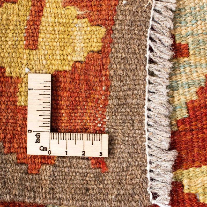 Runner Kelim Carpet - orientalisk matta - 205 x 78 cm - rost