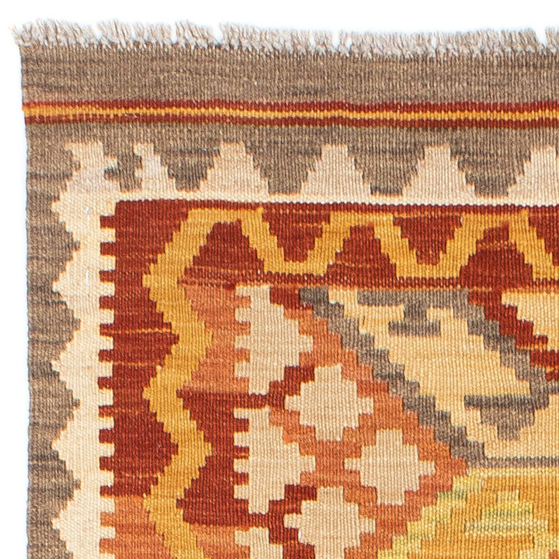 Runner Kelim Carpet - orientalisk matta - 202 x 76 cm - beige