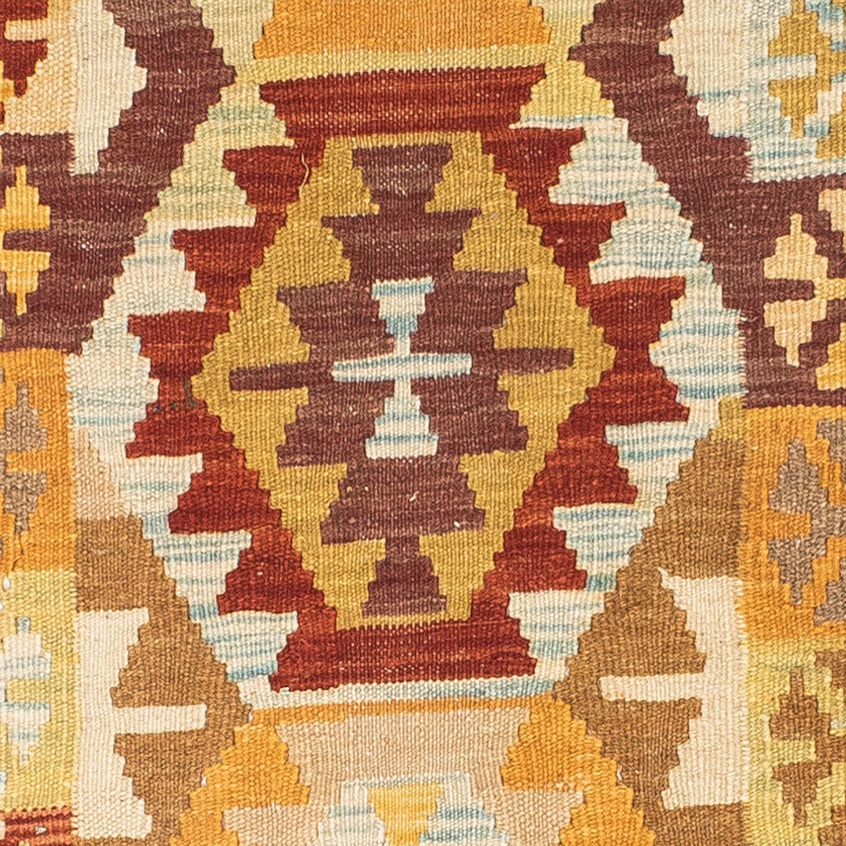 Runner Kelim Carpet - orientalisk matta - 202 x 75 cm - beige