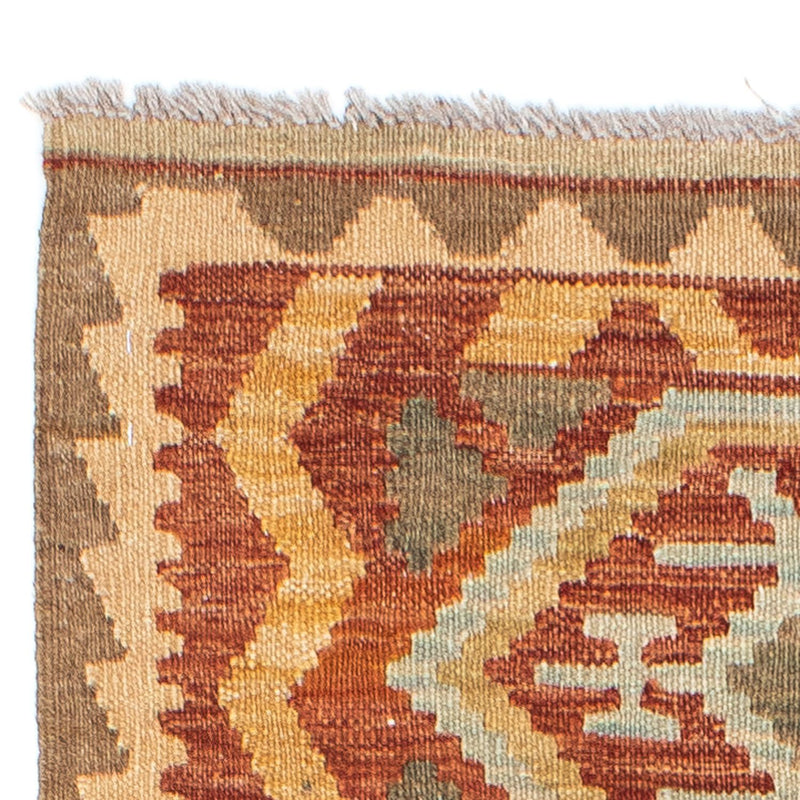 Runner Kelim Carpet - orientalisk matta - 195 x 75 cm - beige