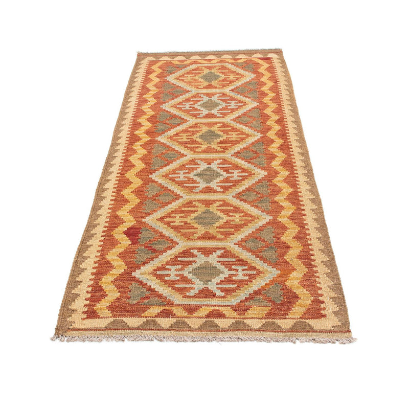 Runner Kelim Carpet - orientalisk matta - 195 x 75 cm - beige