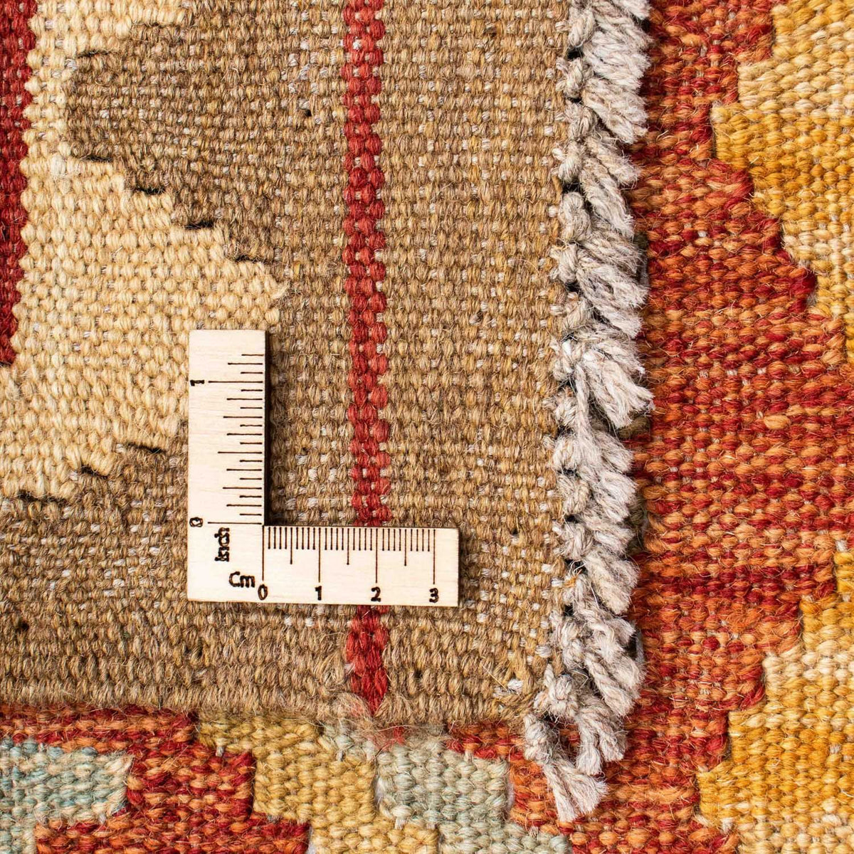 Runner Kelim Carpet - orientalisk matta - 195 x 75 cm - beige