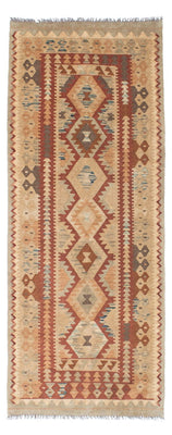 Runner Kelim Carpet - orientalisk matta - 201 x 84 cm - beige