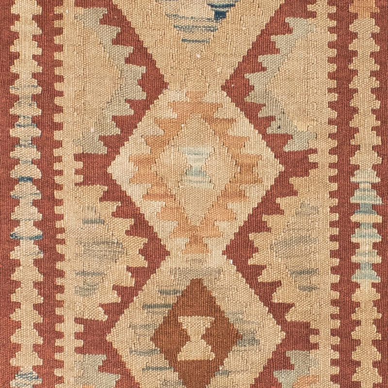 Runner Kelim Carpet - orientalisk matta - 201 x 84 cm - beige