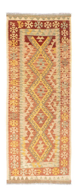 Runner Kelim Carpet - orientalisk matta - 197 x 72 cm - beige