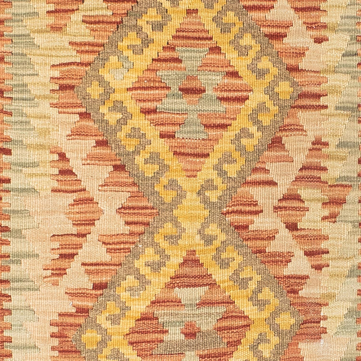 Runner Kelim Carpet - orientalisk matta - 197 x 72 cm - beige