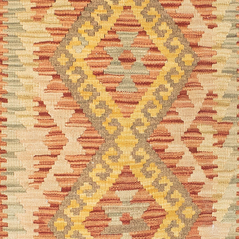Runner Kelim Carpet - orientalisk matta - 197 x 72 cm - beige