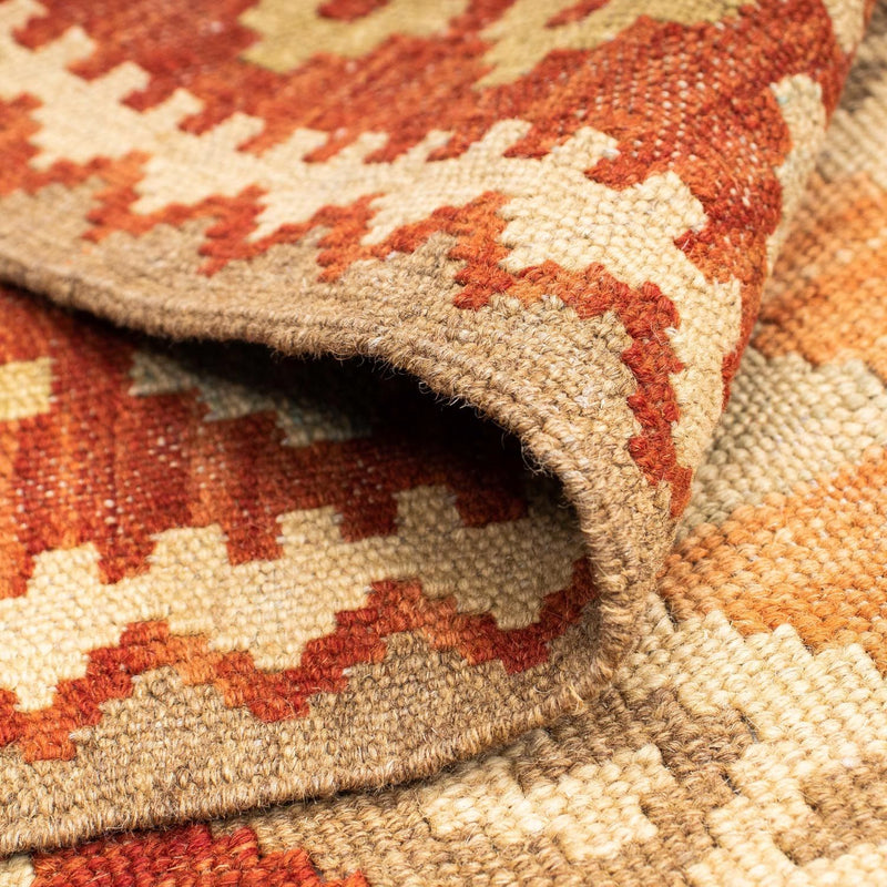 Runner Kelim Carpet - orientalisk matta - 200 x 75 cm - beige