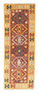 Runner Kelim Carpet - orientalisk matta - 202 x 72 cm - flerfärgad