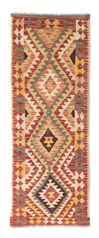 Runner Kelim Carpet - orientalisk matta - 190 x 73 cm - flerfärgad