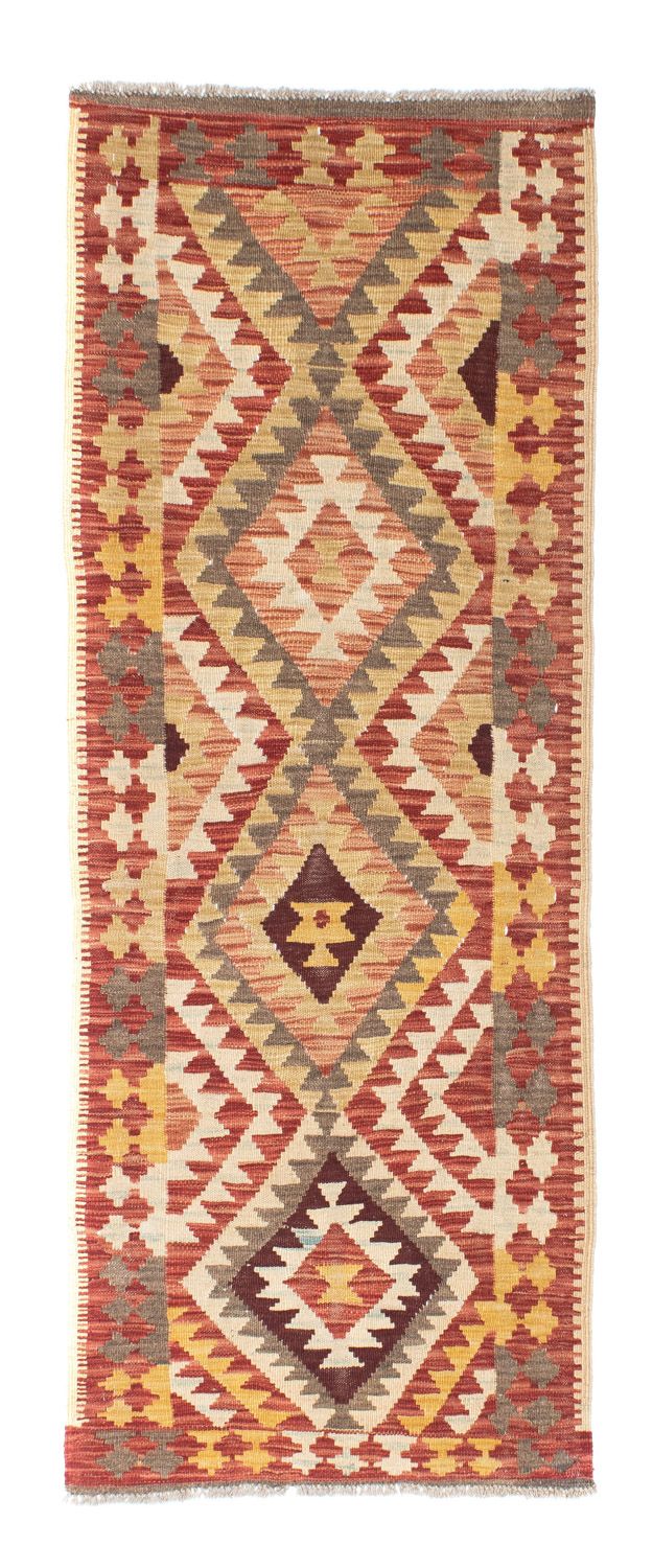 Runner Kelim Carpet - orientalisk matta - 190 x 73 cm - flerfärgad