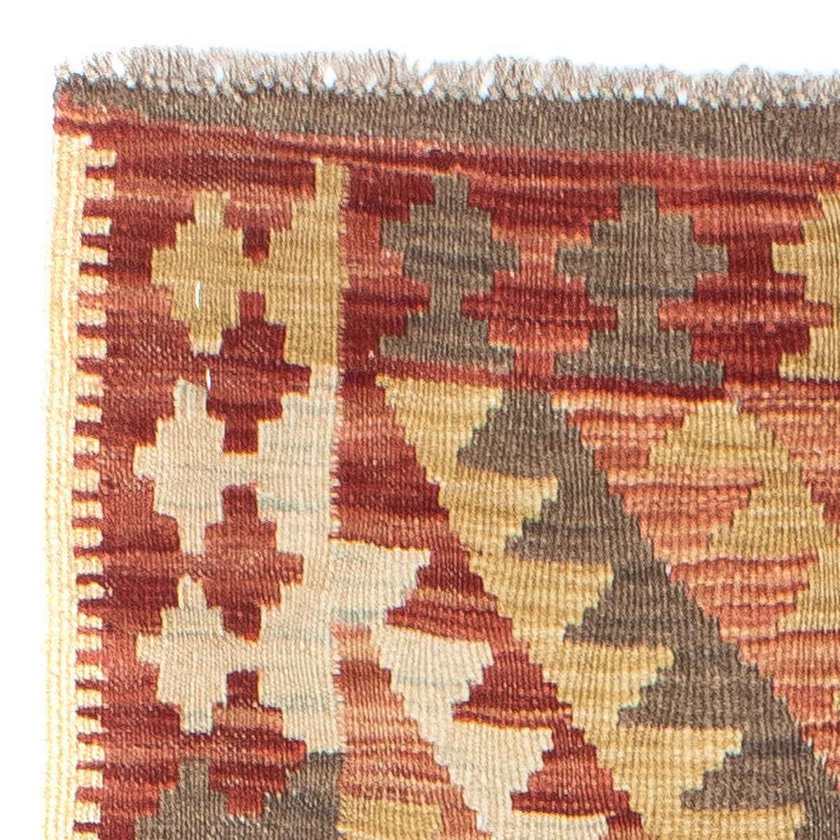 Runner Kelim Carpet - orientalisk matta - 190 x 73 cm - flerfärgad