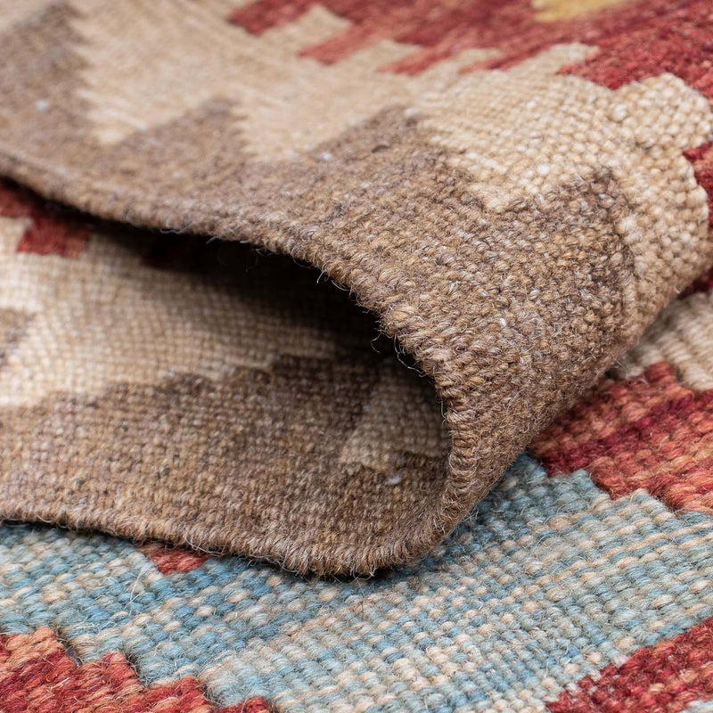 Runner Kelim Carpet - Splash - 202 x 65 cm - flerfärgad