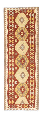Runner Kelim Carpet - orientalisk matta - 195 x 67 cm - rost