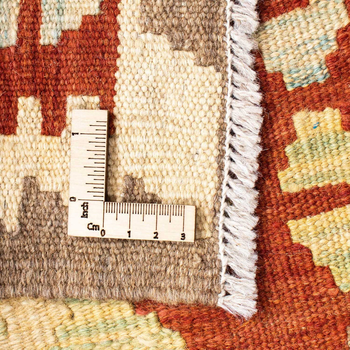 Runner Kelim Carpet - orientalisk matta - 195 x 67 cm - rost