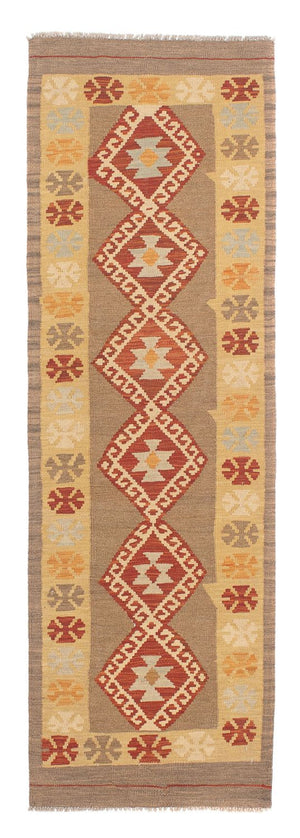 Runner Kelim Carpet - Splash - 195 x 62 cm - flerfärgad