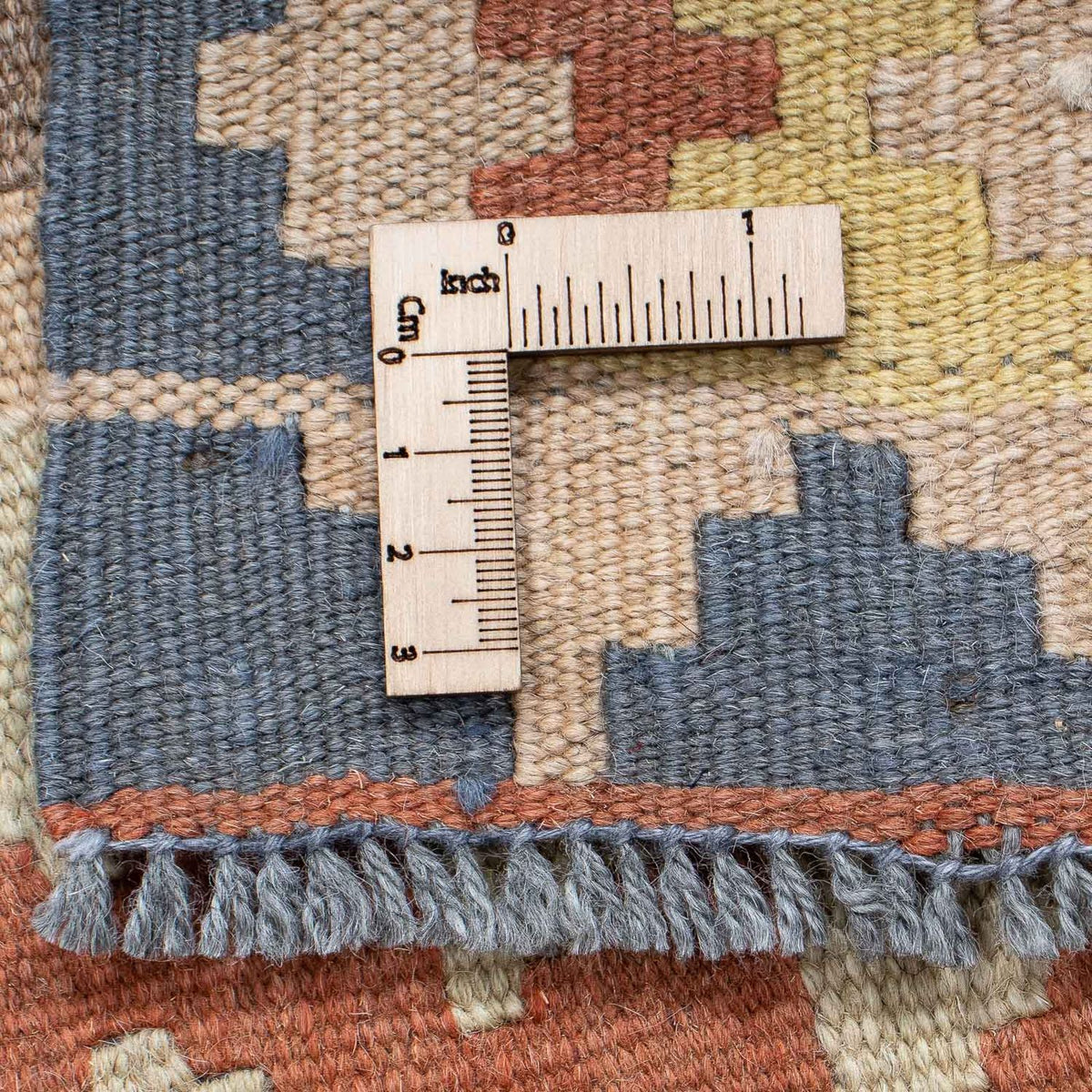 Runner Kelim Carpet - Splash - 200 x 62 cm - flerfärgad