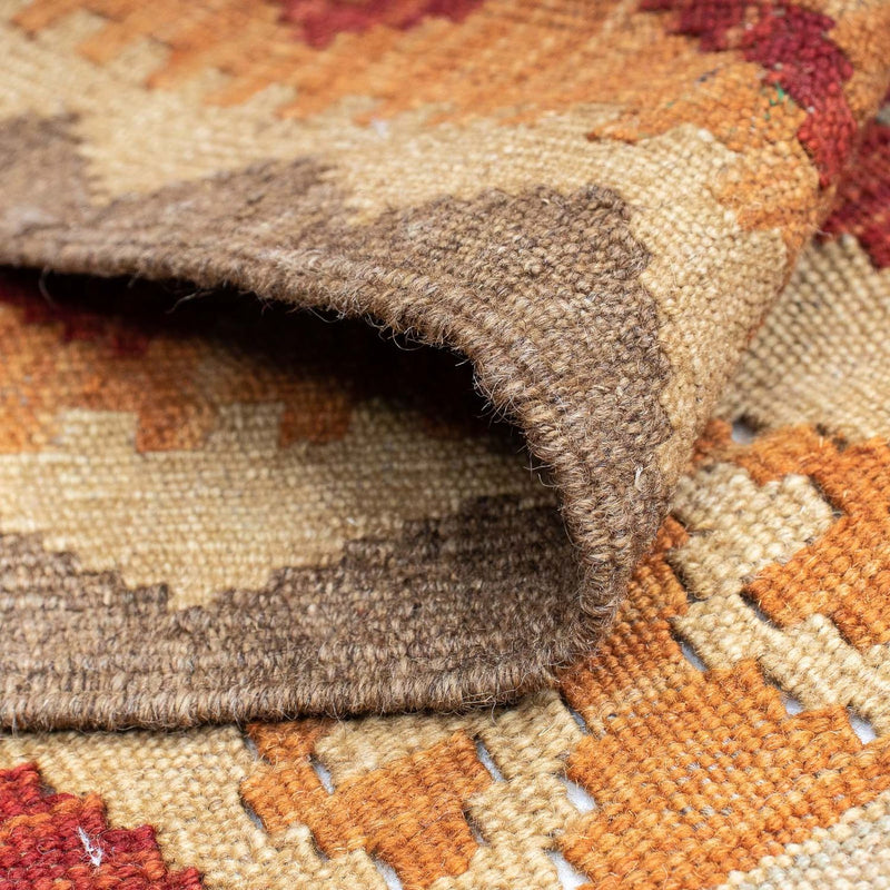 Runner Kelim Carpet - Splash - 196 x 63 cm - flerfärgad