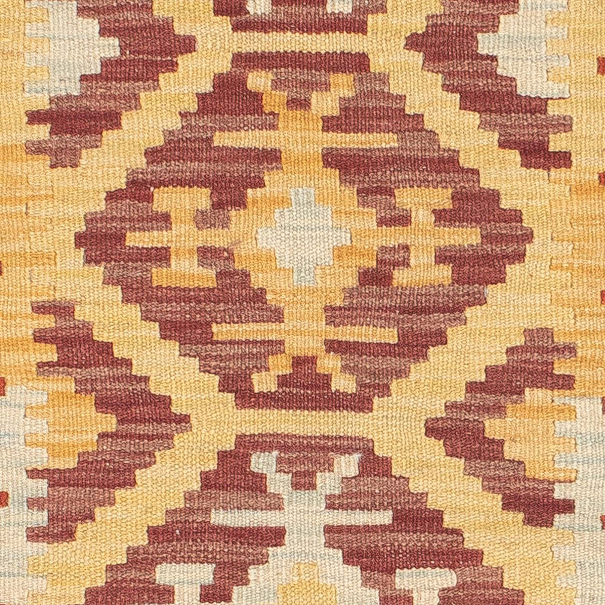 Runner Kelim Carpet - Splash - 203 x 63 cm - flerfärgad