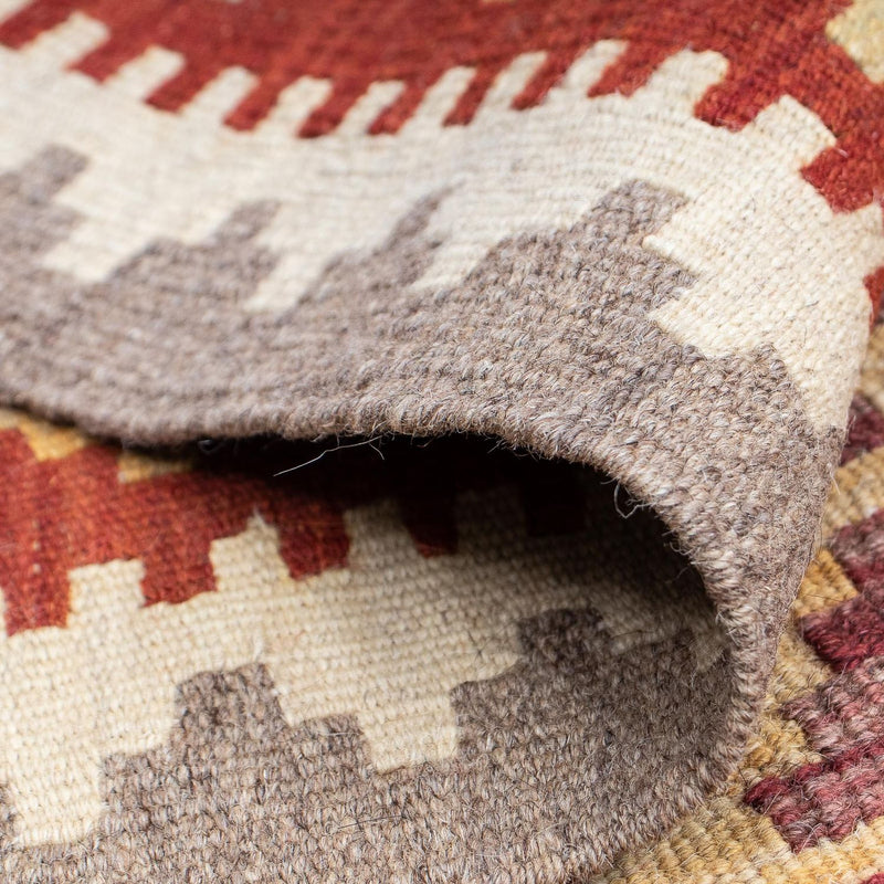 Runner Kelim Carpet - Splash - 203 x 63 cm - flerfärgad