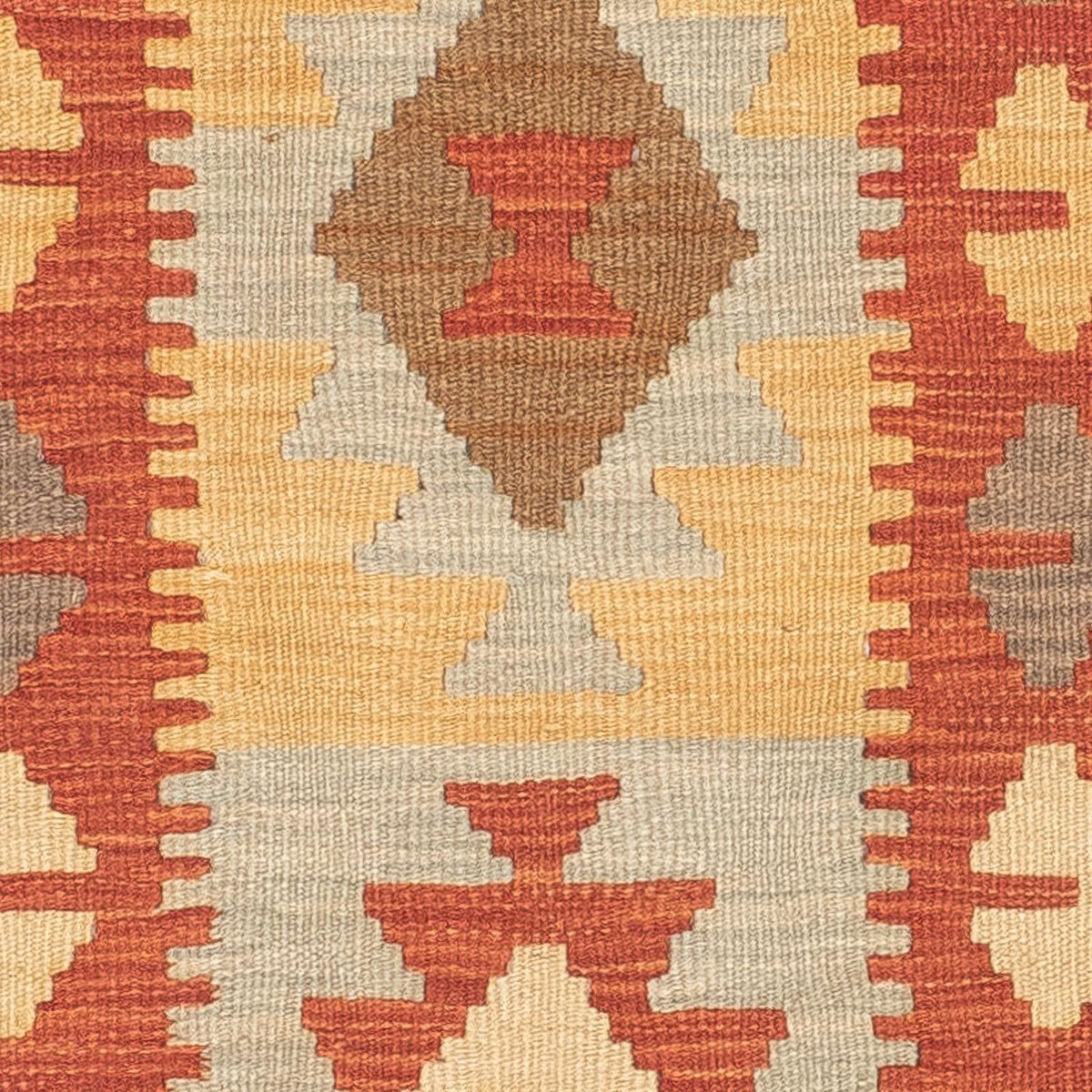 Runner Kelim Carpet - Splash - 198 x 62 cm - flerfärgad