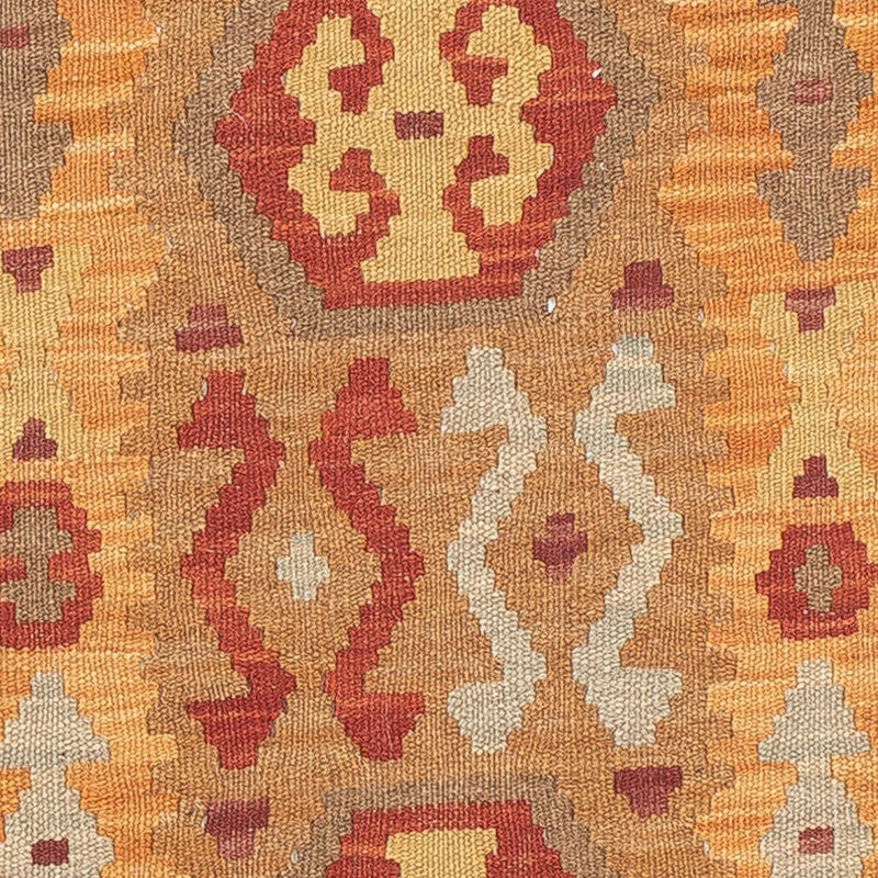 Runner Kelim Carpet - Splash - 196 x 66 cm - flerfärgad