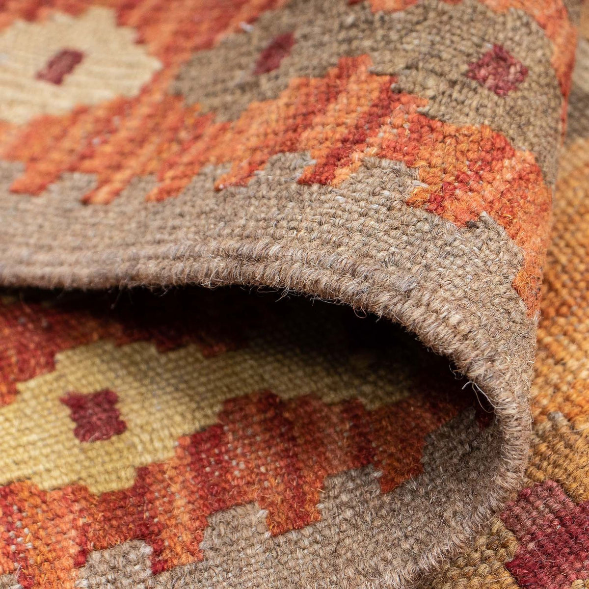 Runner Kelim Carpet - Splash - 196 x 66 cm - flerfärgad