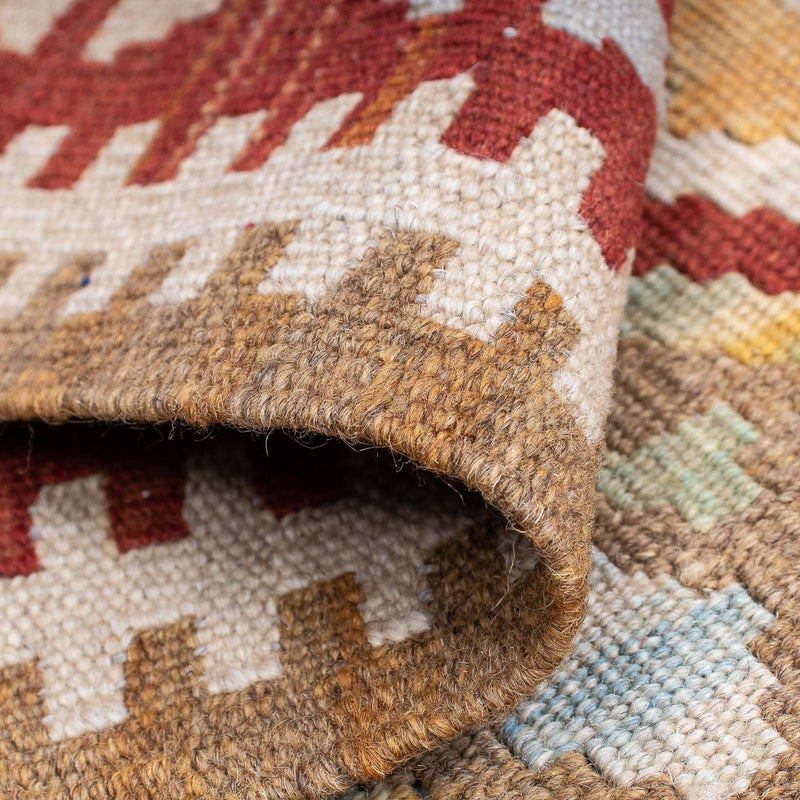 Runner Kelim Carpet - Splash - 192 x 68 cm - flerfärgad