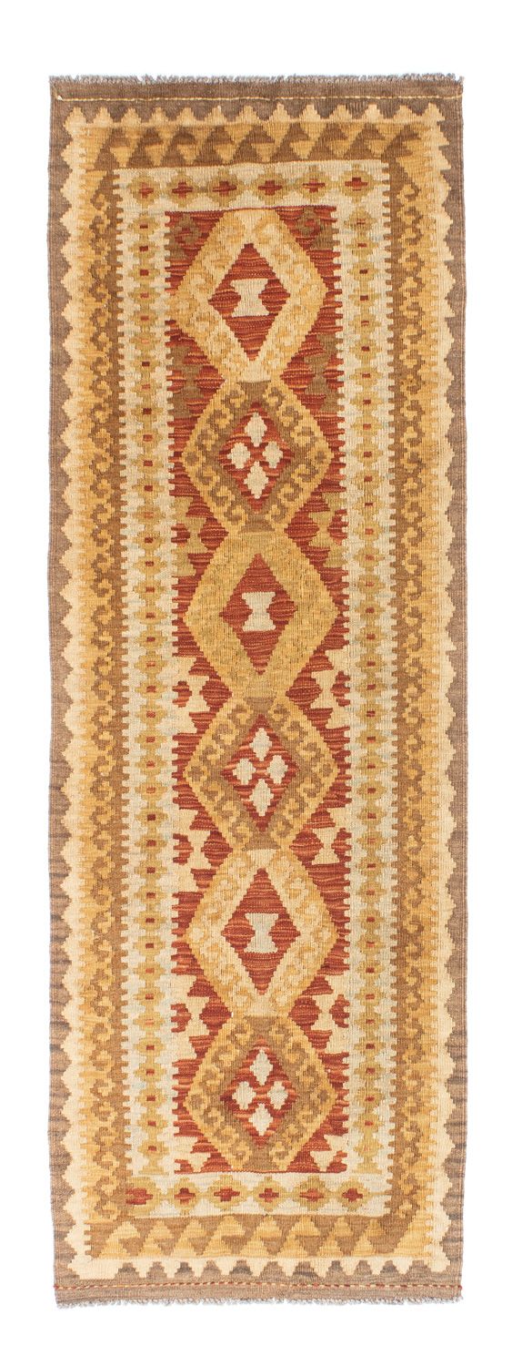 Runner Kelim Carpet - orientalisk matta - 204 x 67 cm - beige