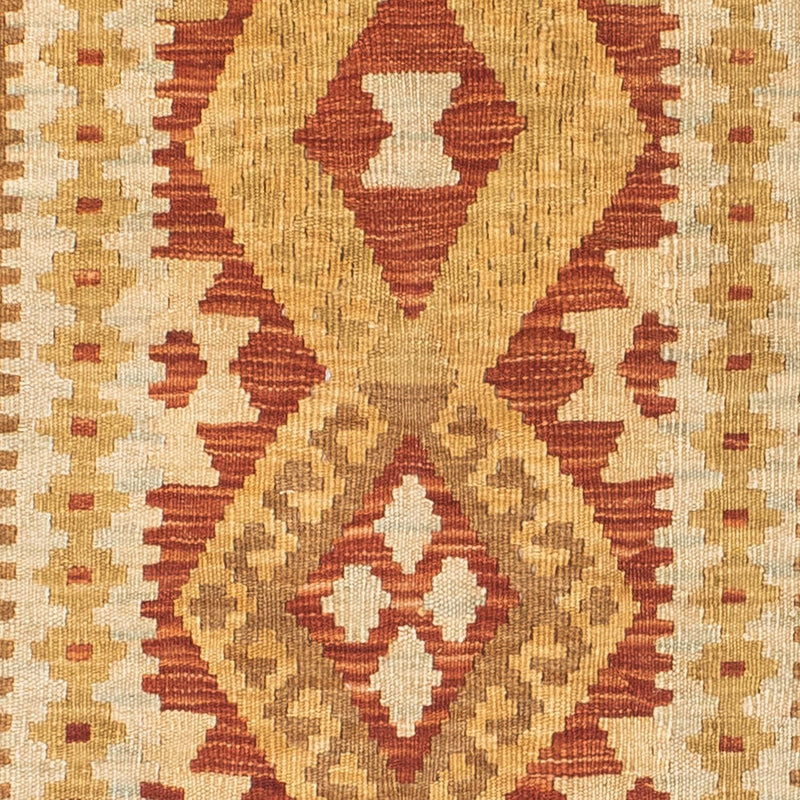 Runner Kelim Carpet - orientalisk matta - 204 x 67 cm - beige
