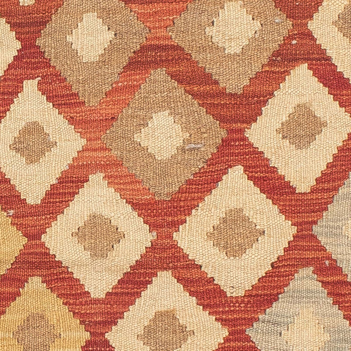 Runner Kelim Carpet - Splash - 185 x 69 cm - flerfärgad