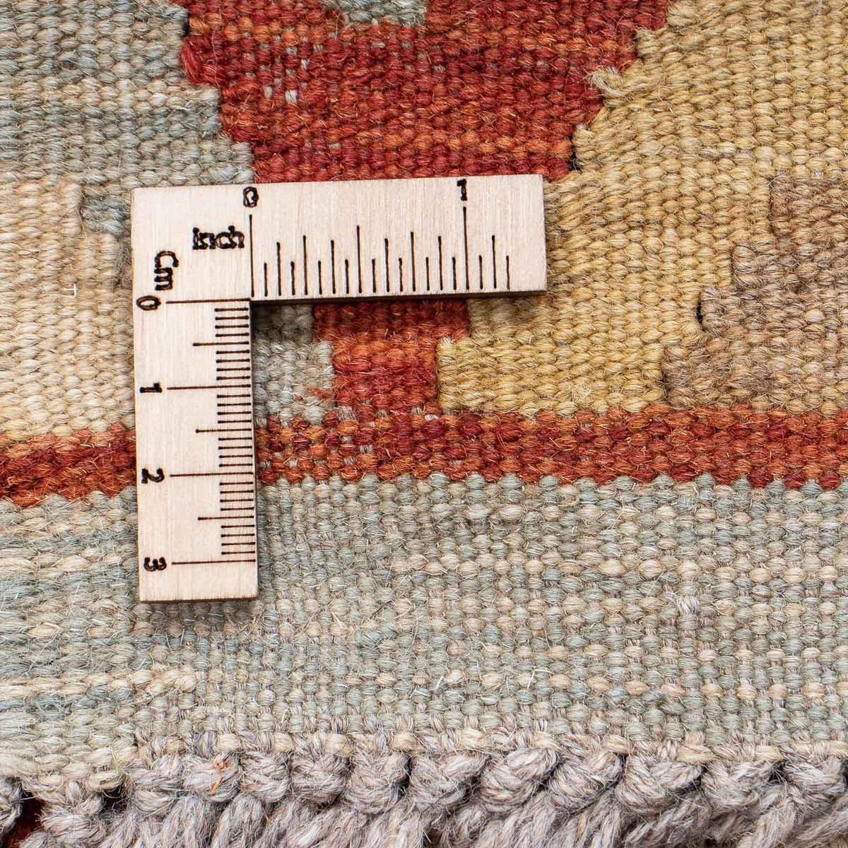 Runner Kelim Carpet - Splash - 185 x 69 cm - flerfärgad