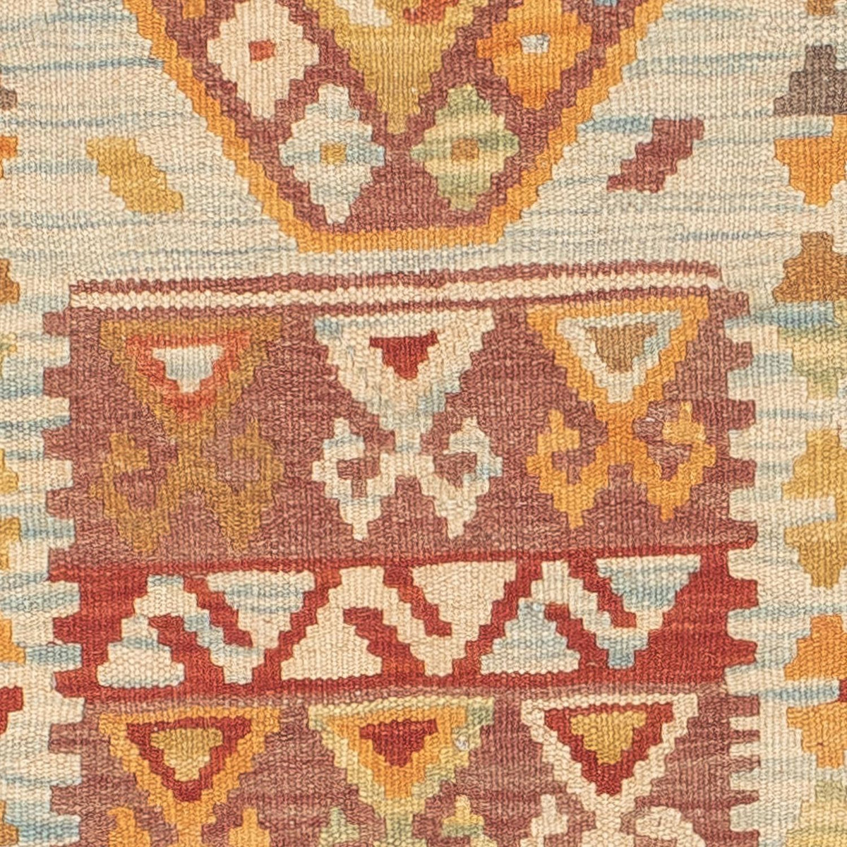 Runner Kelim Carpet - Splash - 194 x 65 cm - flerfärgad