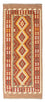 Runner Kelim Carpet - orientalisk matta - 192 x 76 cm - rost