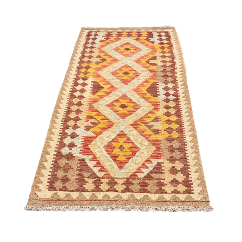 Runner Kelim Carpet - orientalisk matta - 200 x 70 cm - beige