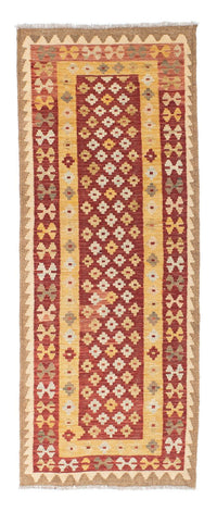 Runner Kelim Carpet - orientalisk matta - 197 x 73 cm - rost