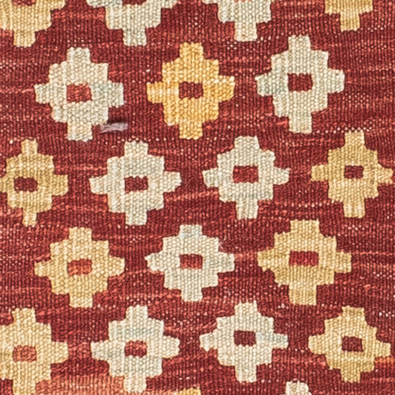 Runner Kelim Carpet - orientalisk matta - 197 x 73 cm - rost