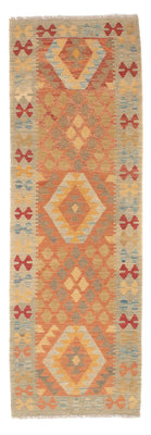 Runner Kelim Carpet - Splash - 199 x 64 cm - flerfärgad